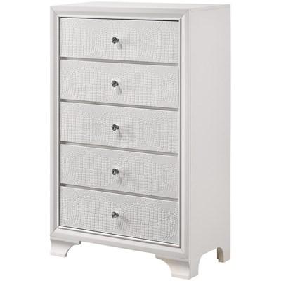 B4310 LYSSA WHITE, Chest, Dresser, Nightstand