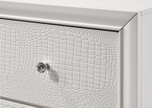 B4310 LYSSA WHITE, Chest, Dresser, Nightstand