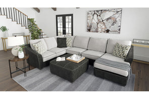 Bilgray 55003 Pewter 3-Piece Sectional By Ashley