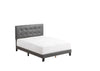 5282PUGY ANDI PLATFORM BED GREY