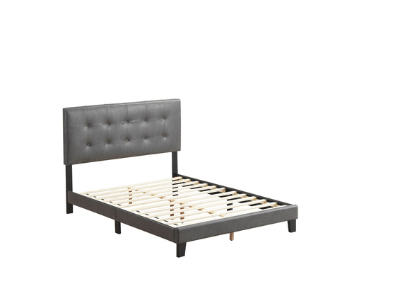 5282PUGY ANDI PLATFORM BED GREY