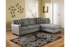 70200 Zella 2-Piece Sectional with Chaise by Ashley