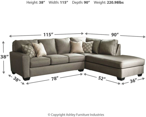 91202 Sectional Calicho By Ashley