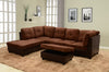 Sectional 3pcs with ottoman F107A