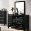 MAGDEBURG  FOA7038BK Nightstand, Chest, Dresser