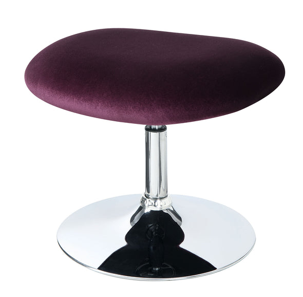 ELOISE CHAIR W/ OTTOMAN     |     CM-AC6841 Purple