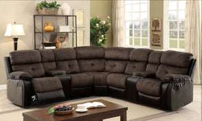 HADLEY II SECTIONAL W/ 2 CONSOLES     |     CM6871