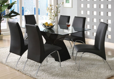 WAILOA DINING TABLE     |     CM8370BK-T BLACK