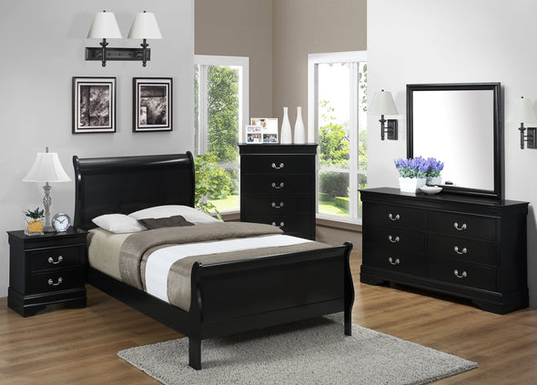 B3950 Louis Philip Bedroom Set