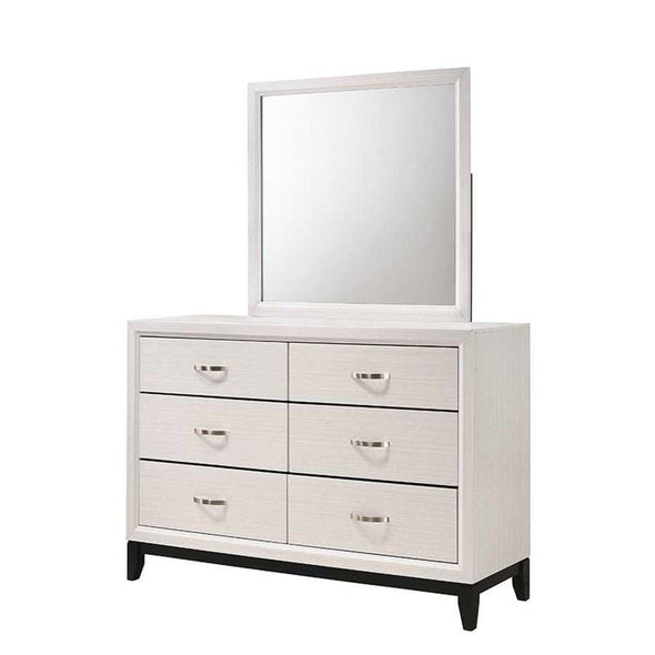 Dresser B4610 Akerson  CHALK BEDROOM GROUP